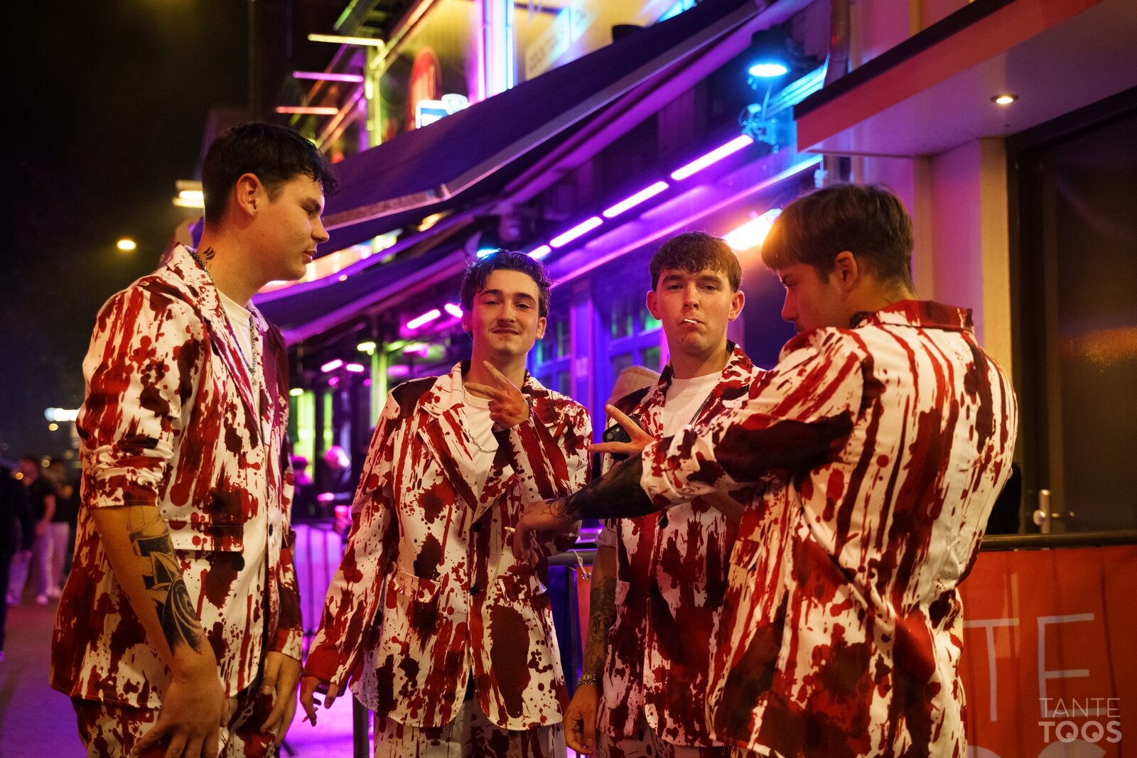 Halloween op Stratumseind Eindhoven